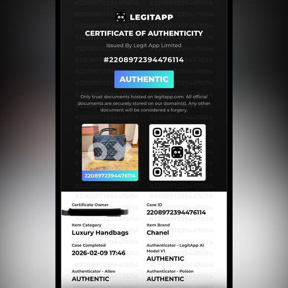 CHANEL Black Quilted Tote with Gold Accent w/COA - Picture 14 of 14